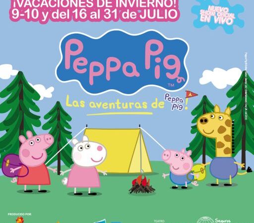 OBRA «LAS AVENTURAS DE PEPPA PIG DESDE EL 16 DE JULIO EN EL TEATRO OPERA DE CAPITAL